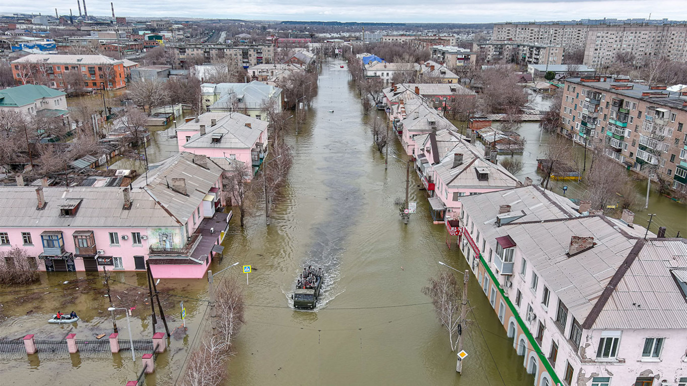 Почему затопило оренбургскую